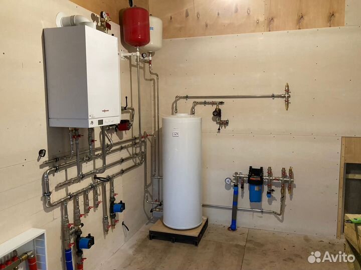 Теплый пол, монтаж отопления, котельной