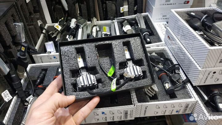 LED cветодиодные лампы H7 4300к LED PROsvet S4