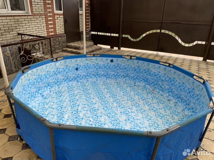 Каркасный бассейн bestway steel pro max 4678