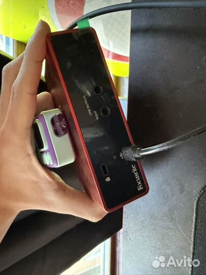 Звуковая карта focusrite scarlett solo 3rd gen