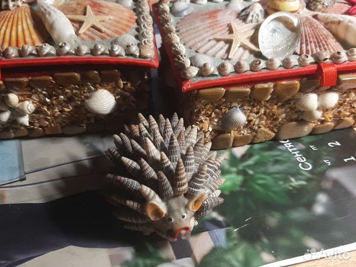 Шкатулка из ракушек