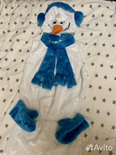 Новогодний костюм «Снеговика» Аренда