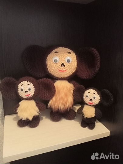 Чебурашки вязаные