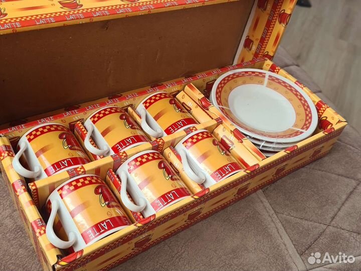 Кофейный набор посуды на 6 персон