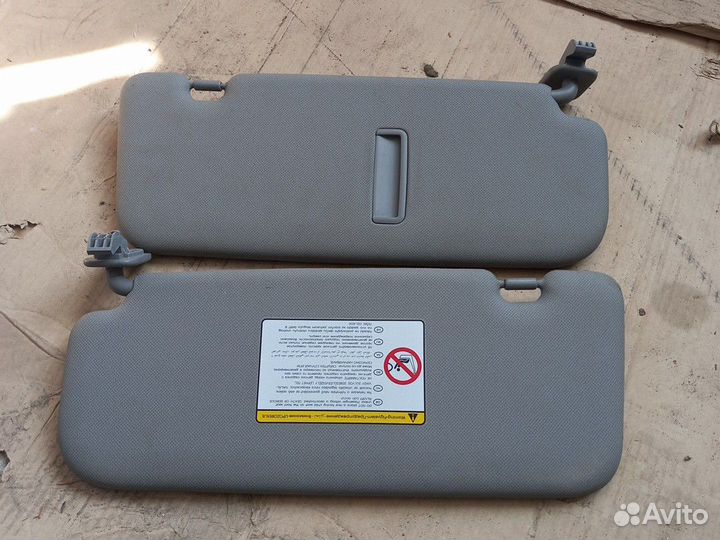 Козырьки Киа Рио 3