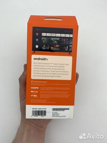 Смарт тв приставка Xiaomi TV Stick 2K Global