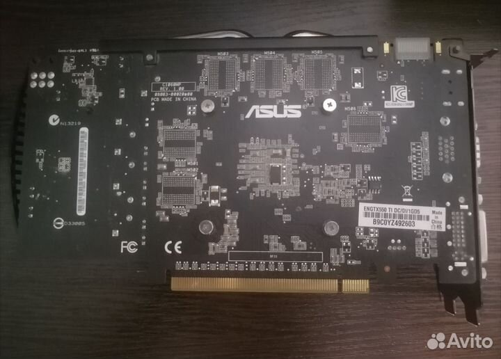 Видеокарта GTX 550 TI