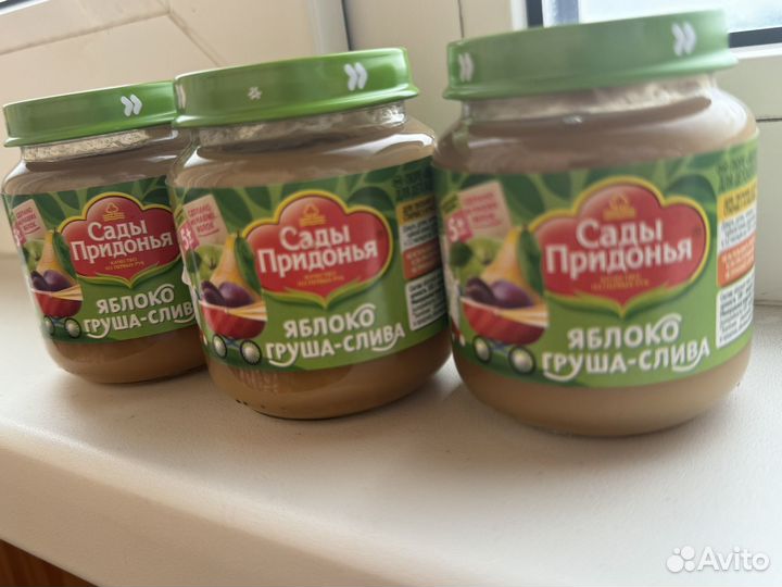Детское фруктовое пюре Агуша
