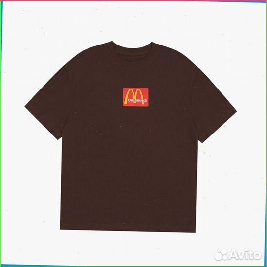 Футболка Travis Scott McDonalds (Premium качество)