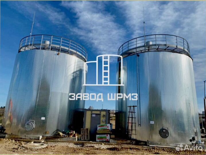 Резервуар вертикальный рвс 300 кубов