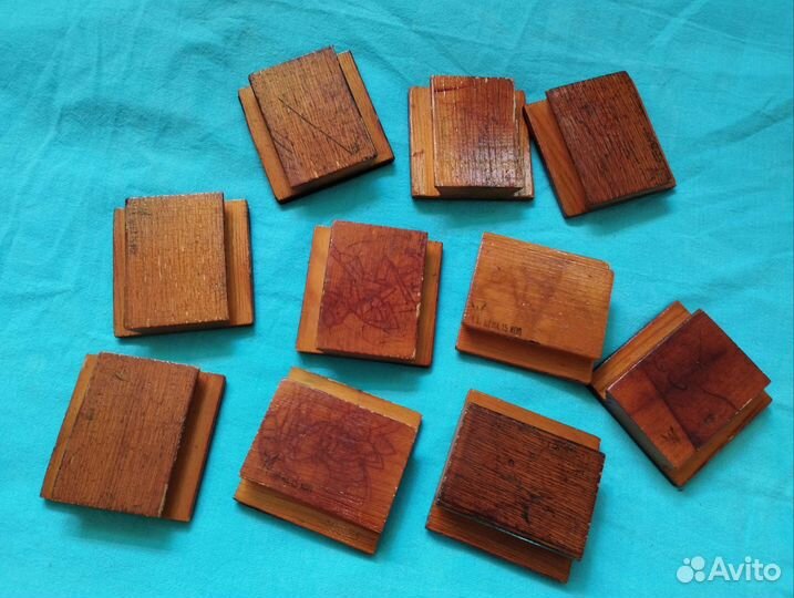 Набор детских штампиков СССР