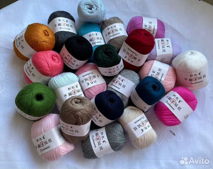 Пряжа Кашемир Норка авито доставка