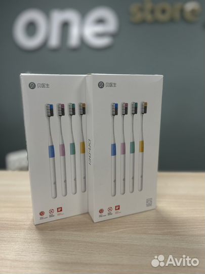 Набор зубных щёток Xiaomi DR-BEI (4 шт)