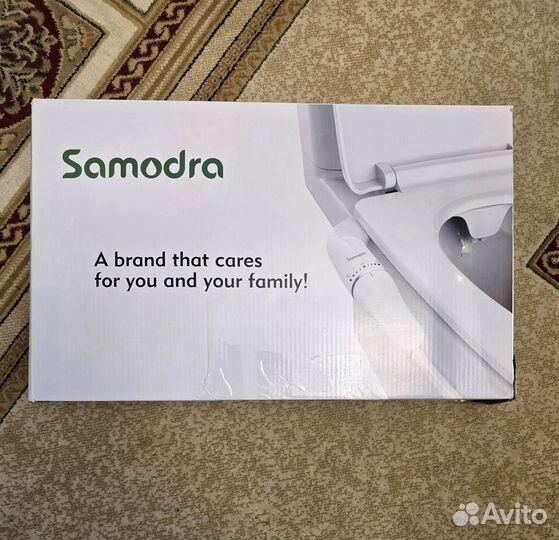 Биде-приставка / Накладка для унитаза Samodra