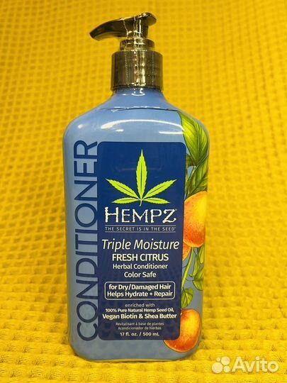 Hempz кондиционер Triple moisture fresh citrus