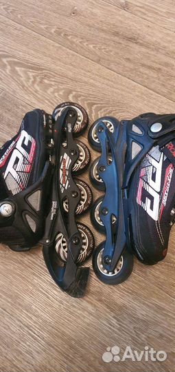 Ролики детские Rollerblade с защитой и сумкой