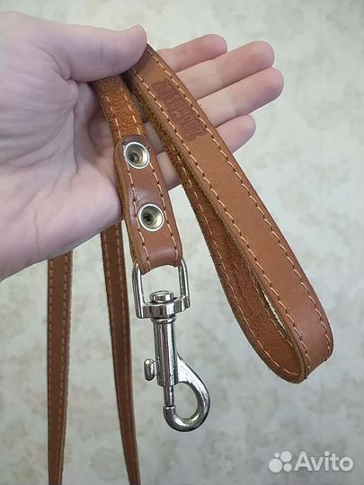 Поводок натуральная кожа