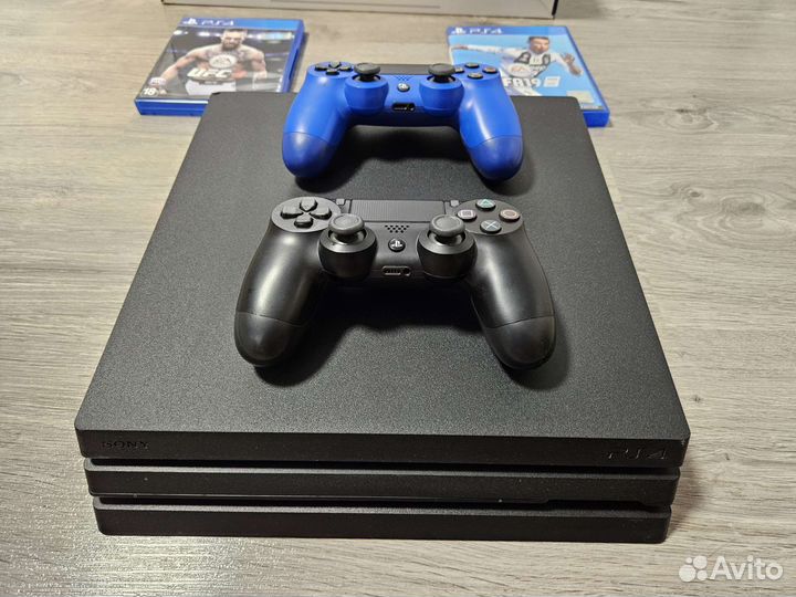 Sony playstation 4 PS4 pro 1tb с играми