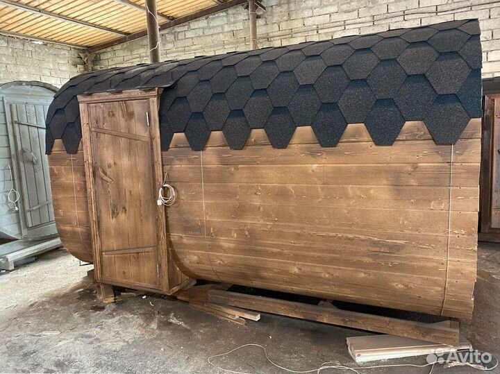 Баня-бочка квадро с доставкой