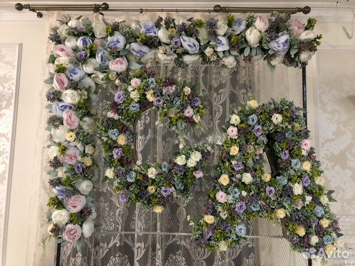 Инициалы на свадьбу «А» и «С»