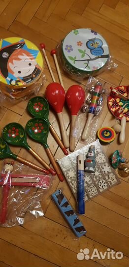 Новые маракасы и прочие народные инструменты