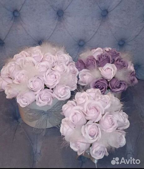 Букет из мыла