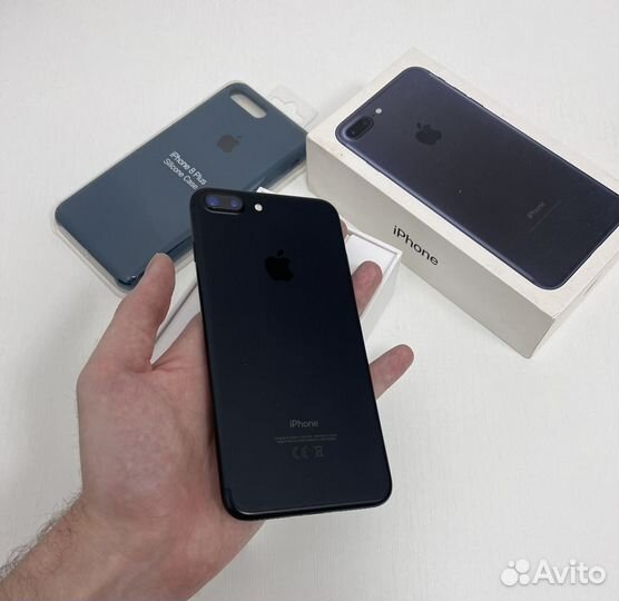 Отличный iPhone 7 Plus 32gb Black