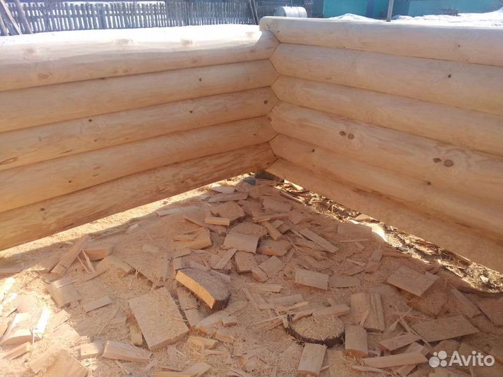 Сруб для бани 3х3