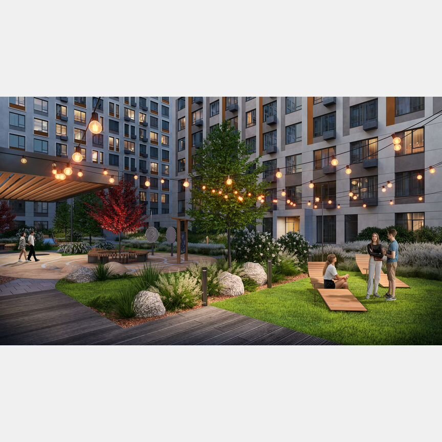 1-к. квартира, 35,9 м², 12/15 эт.