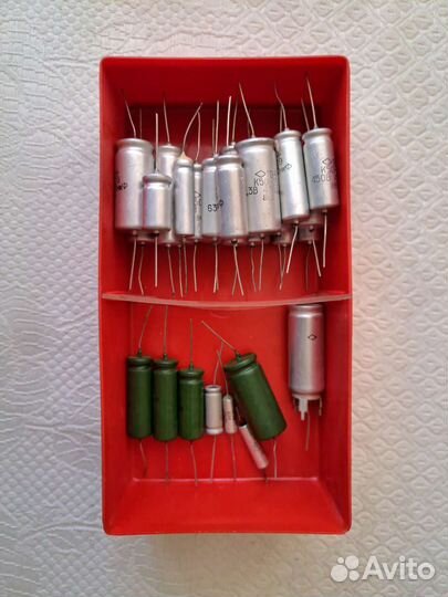 Конденсаторы электролитические алюминиевые СССР