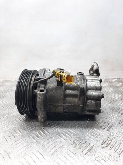 Компрессор кондиционера Peugeot 206 хэтчбэк 5 дв