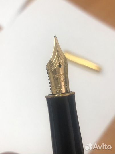 Перьевая ручка Parker sonnet France q.1 (золото)