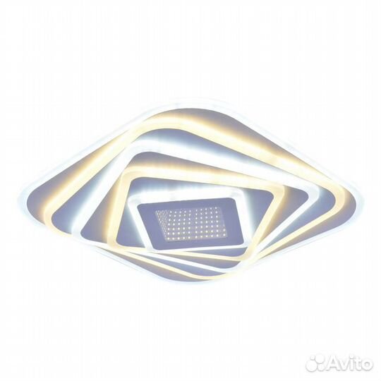 Люстра потолочная J-light Kirito LED 2х98Вт белый