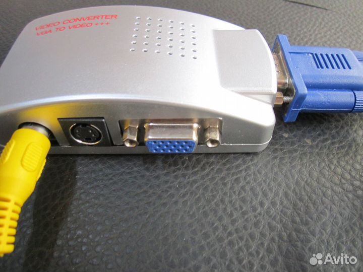 Конвертеры VGA в RCA, RCA в VGA