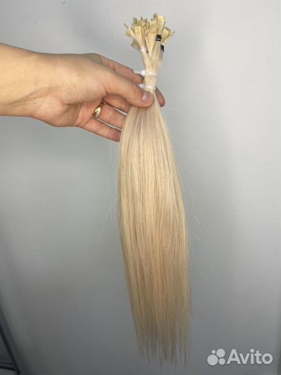 Волосы для наращивания блонд