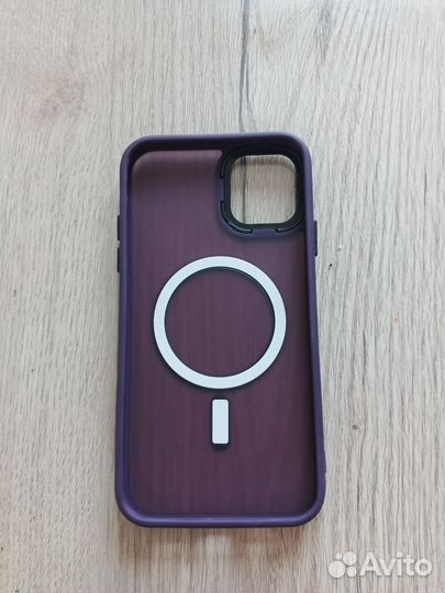 Матовый чехол MagSafe на iPhone 11/12/13/14