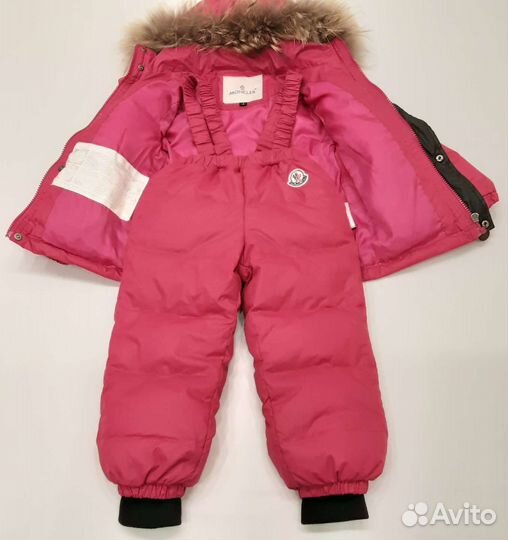 Костюм комбинезон пуховый Moncler, р.92