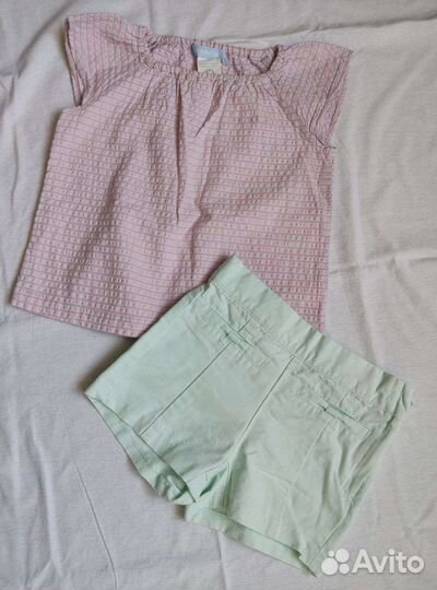 Комплект шорты+блузка 18-24 мес