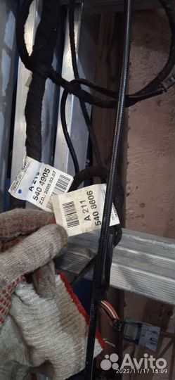 Проводка салона, капота на Mercedes CLS W219