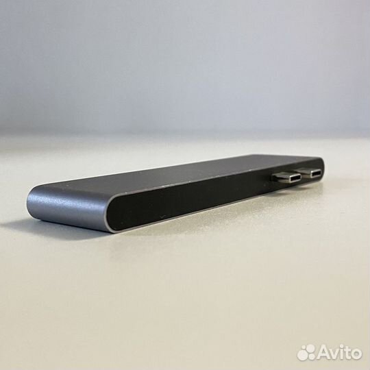 Адаптер USB-C Pro Hub Slim, серый космос