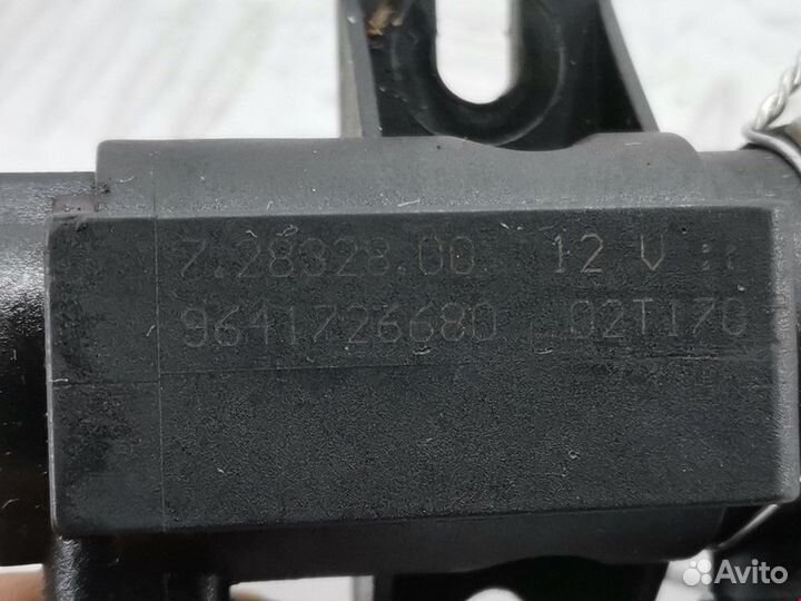 Клапан вакуумного управления Peugeot 307 2002