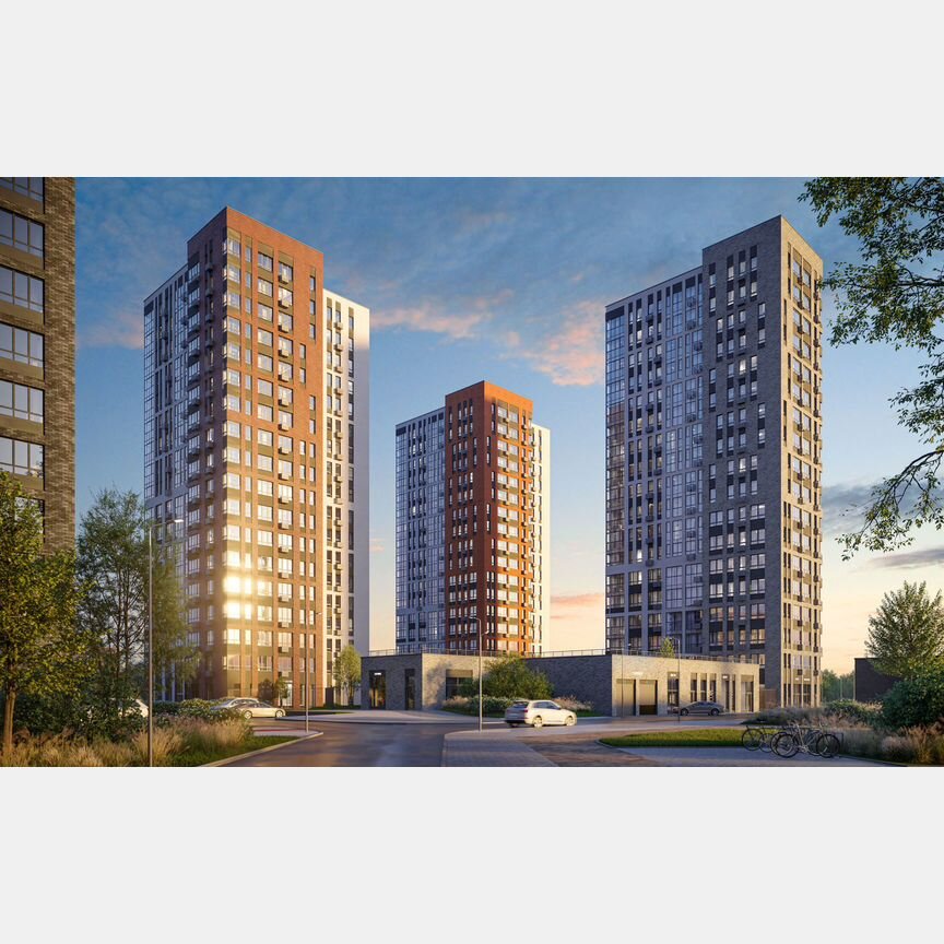 4-к. квартира, 66,1 м², 14/19 эт.