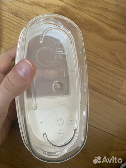 Контейнер с крышкой IKEA для сыпучих продуктов