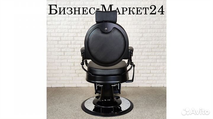 Барбер кресло Black 2
