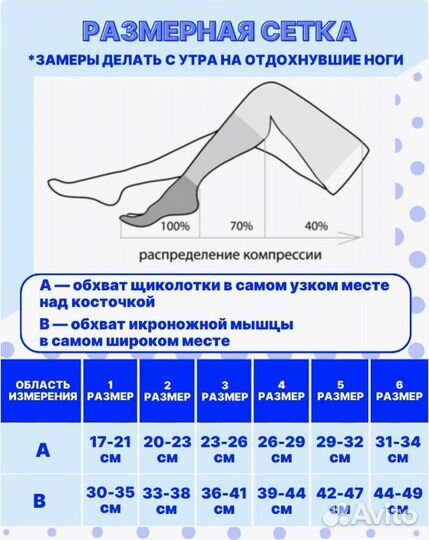 Гольфы компрессионные универсальные. Новые.Размер4