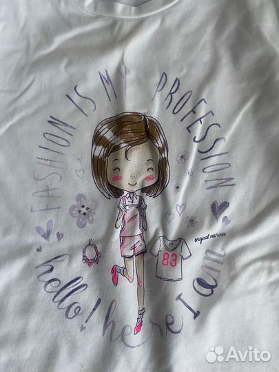 Лонгслив для девочки original marines