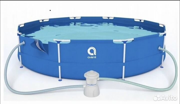 Каркасный бассейн 366Х 76 с фильтром новый