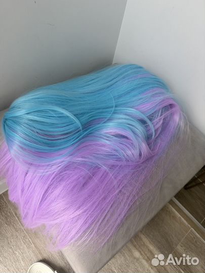 Парик цветной