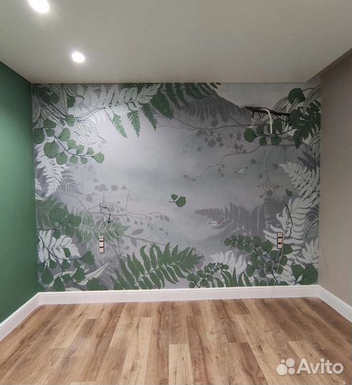 Художник, роспись стен