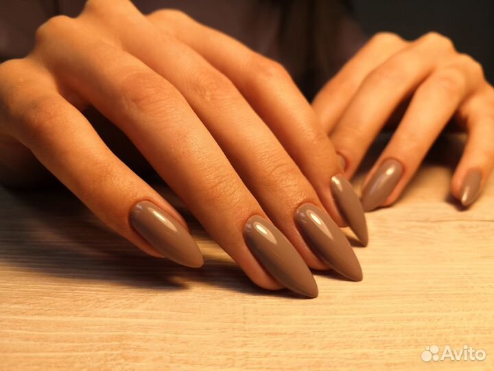 Маникюр с покрытием гель- лак